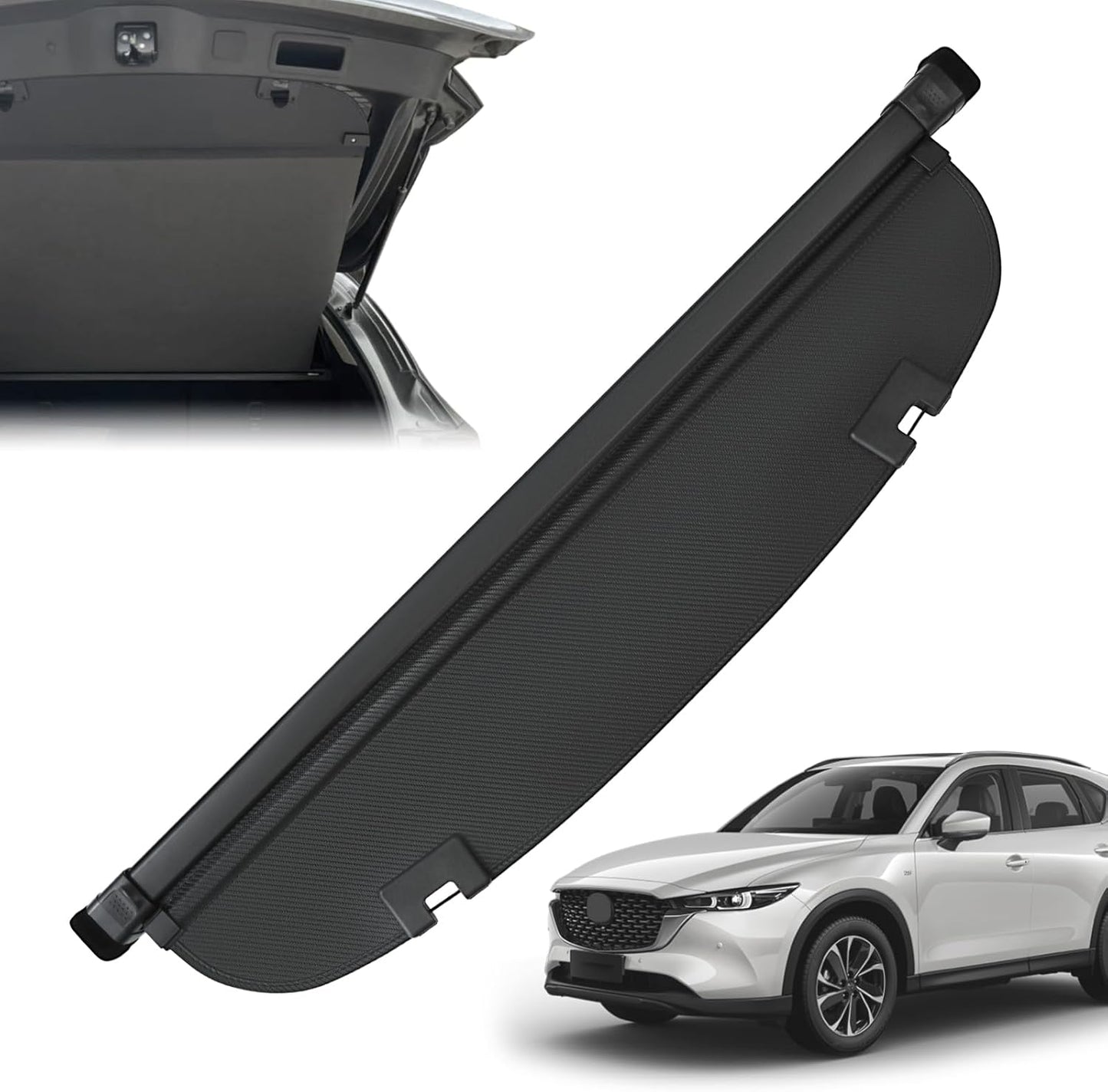 Retractable Cargo Cover for Mazda CX-5 2017-2025 with Privacy