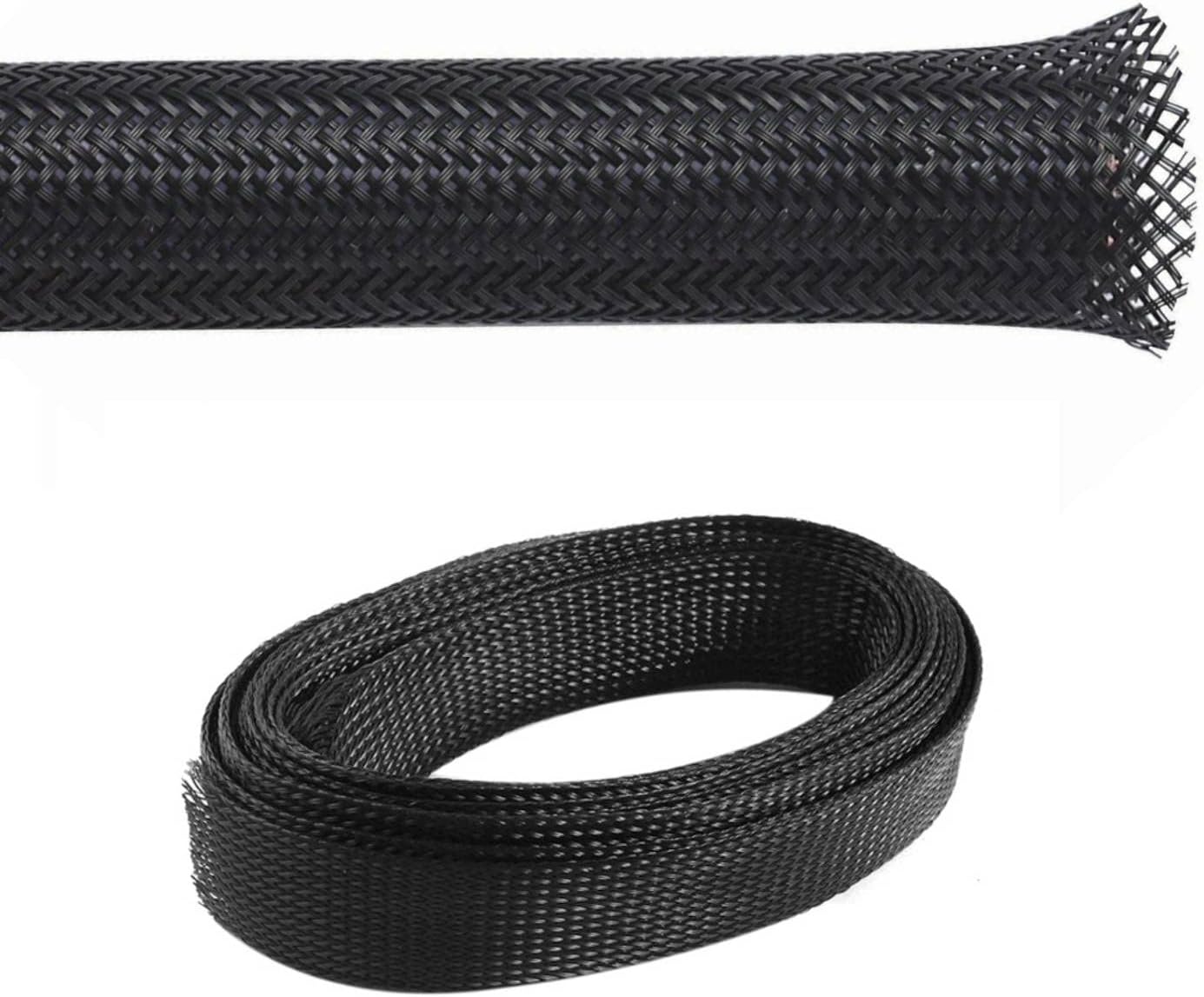 Kable Kontrol PET Expandable Braided Sleeving - 3/4 Inch - 50 Feet