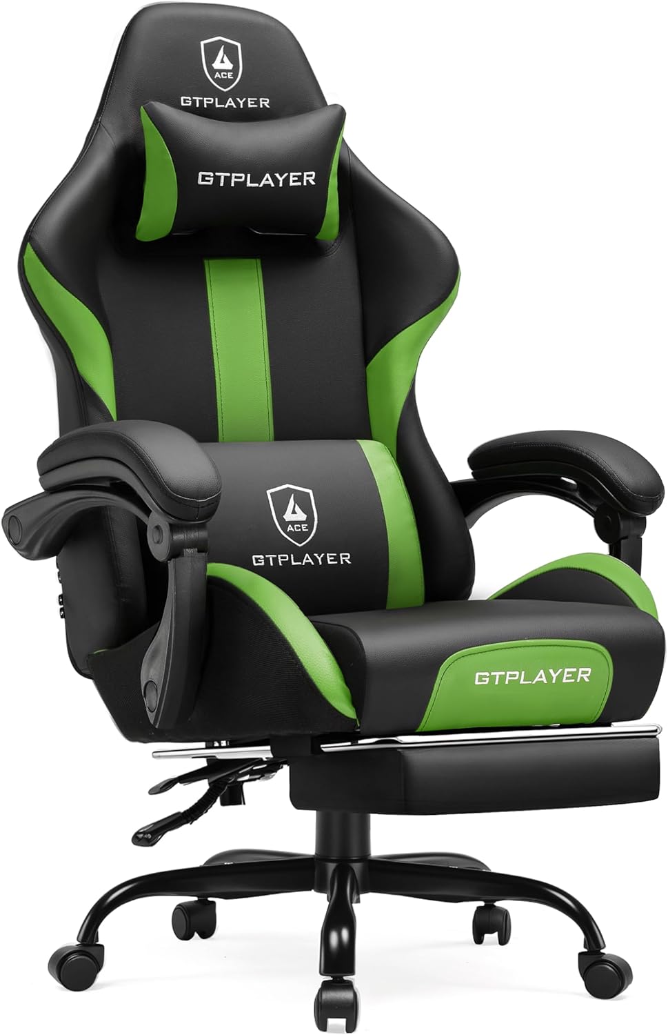 GTRACING Gaming Chair with Foot Rest & Ergonomic Design for Comfort