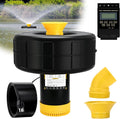 Pond Fountain Aerator 1HP 10000 GPH Floating Pump - Timed Aeration