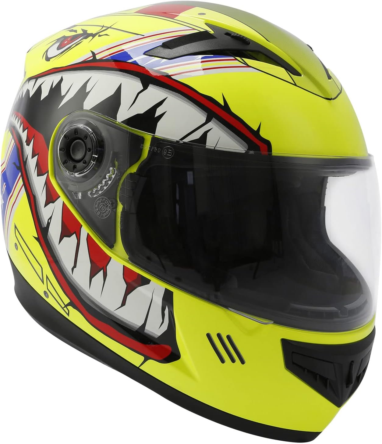 TCMT Dot Youth Kids Full Face Motorcycle Helmet for Safety