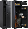 Kaer 10-14 Gun Safe Rifle Cabinet - Assembles for Space Saving