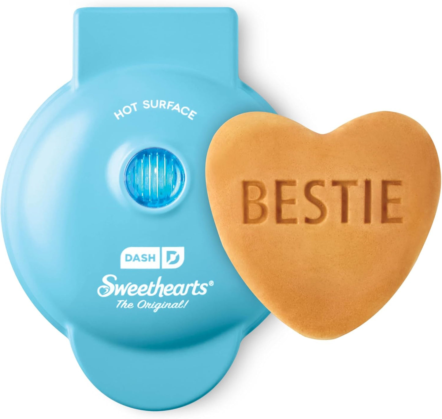 Sweetheart Mini Waffle Maker - Heart-Shaped Delights!