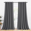 NICETOWN Blackout Curtains 70 x 108 in Gray - Thermal Privacy
