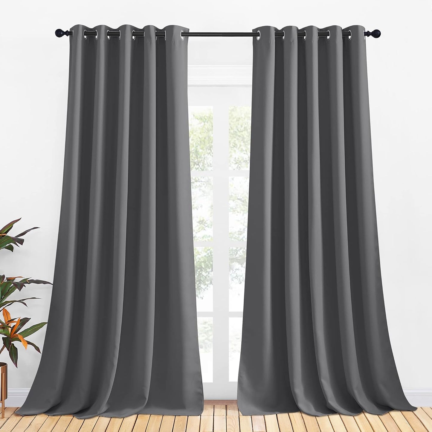 NICETOWN Blackout Curtains for Elegant Bedroom Drapery Panels