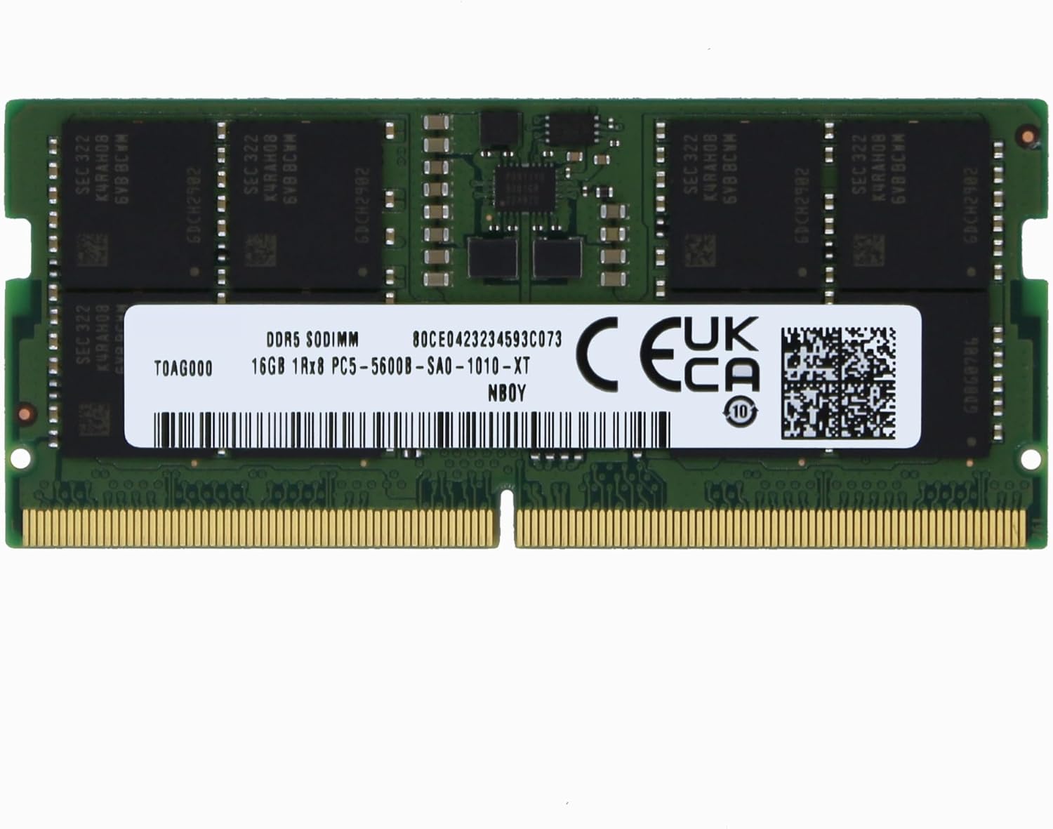 16GB DDR5 5600MHz SODIMM Memory Upgrade for Lenovo Laptops