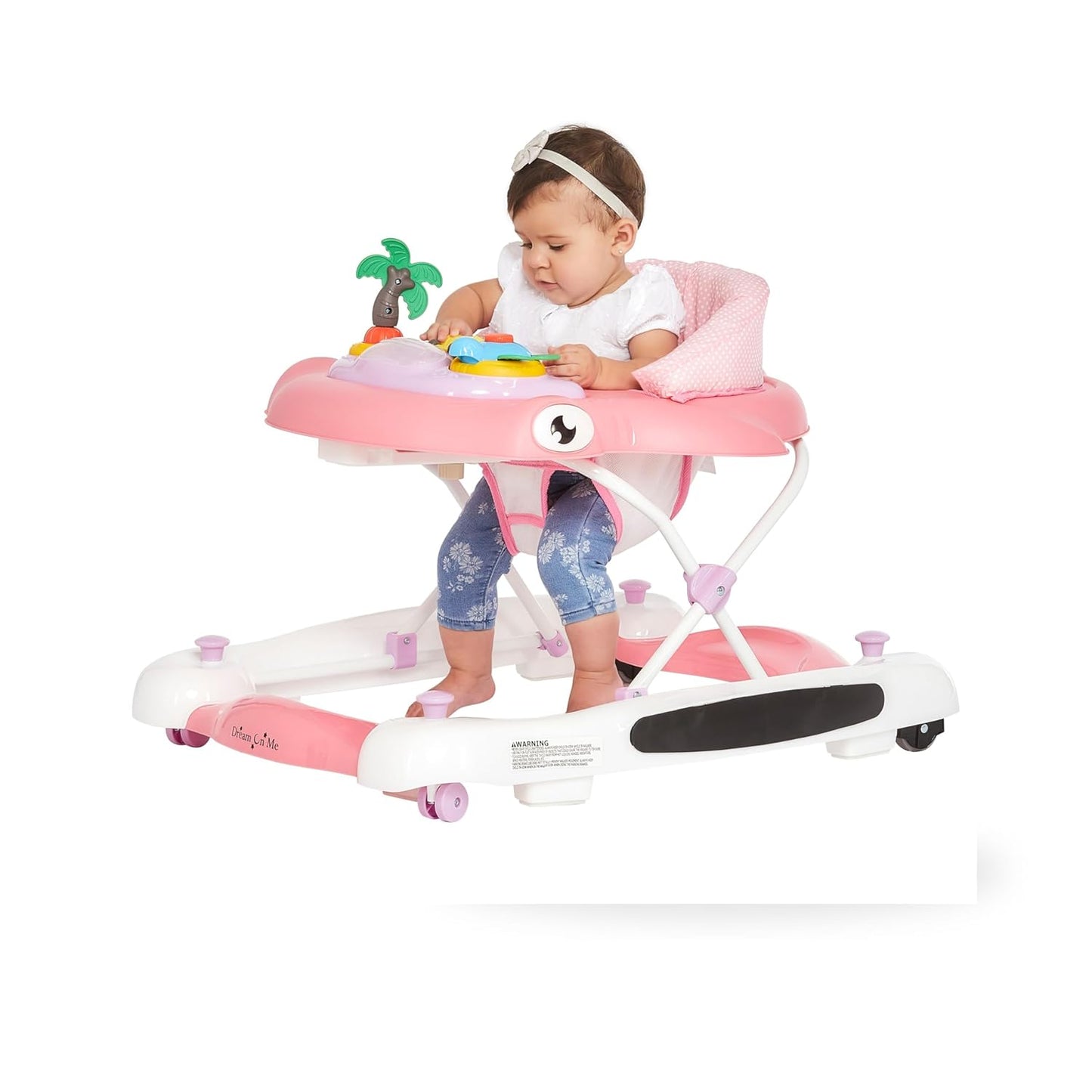 Dream On Me Aloha Fun Baby Walker: Convertible & Adjustable!