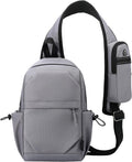 Crossbody Sling Bag for Travel and Hiking - Convertible Strap Comfort