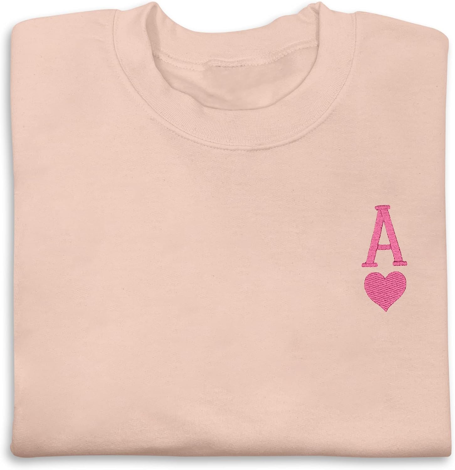 Personalized Initial Heart Sweatshirt