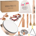 Wooden Toddler Musical Instruments Set - Montessori Music Toy