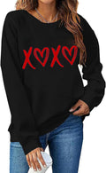 Valentine Love Heart Sweatshirt - Cozy Casual Charm