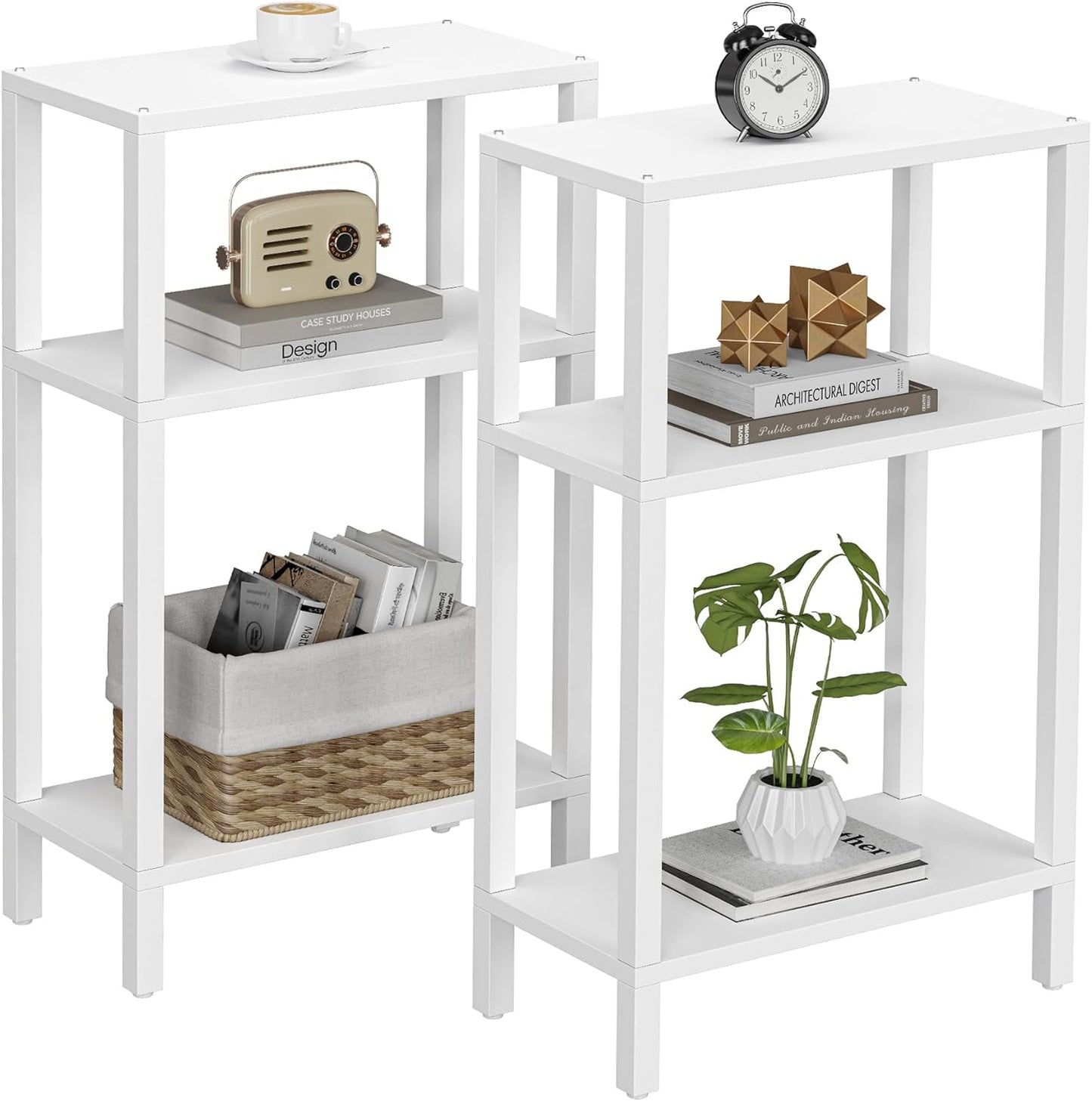 TUTOTAK Small Side Table for Living Room and Bedroom Use