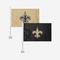 FOCO NFL Car Flag 2 Pack for Team Spirit 20in x 16in