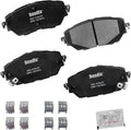 Bendix Priority1 CFC2065 Ceramic Front Brake Pads compatible