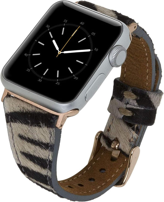 Venito Messina Leather Slim Watch Band for Apple Watch