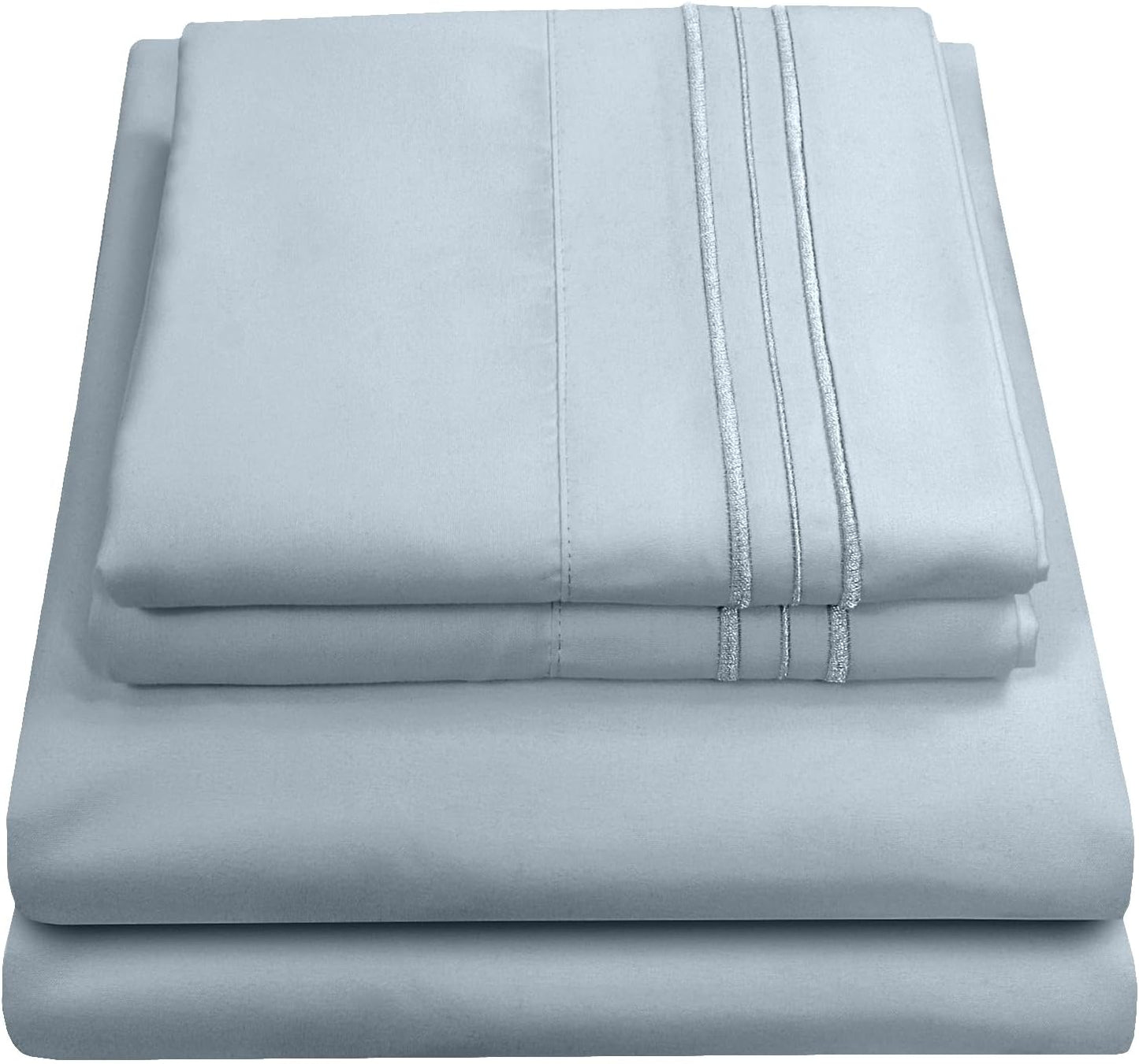 Queen Size Bed Sheets - Luxury Soft Deep Pocket Bedding Set