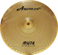 Arborea Mute Crash Cymbal 16 in Low Volume Crash - Quiet Practice
