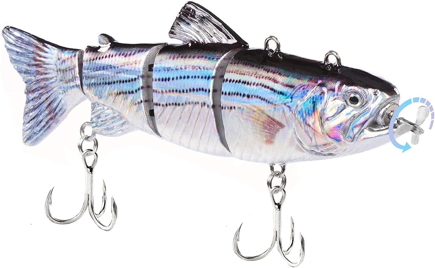 USB Rechargeable LED Light Fishing Lures - HADORAM