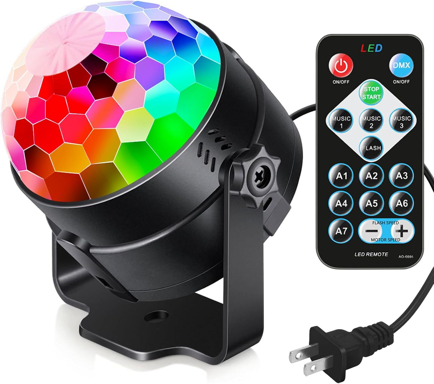 Luditek Party Lights: Sound-Activated Fun!
