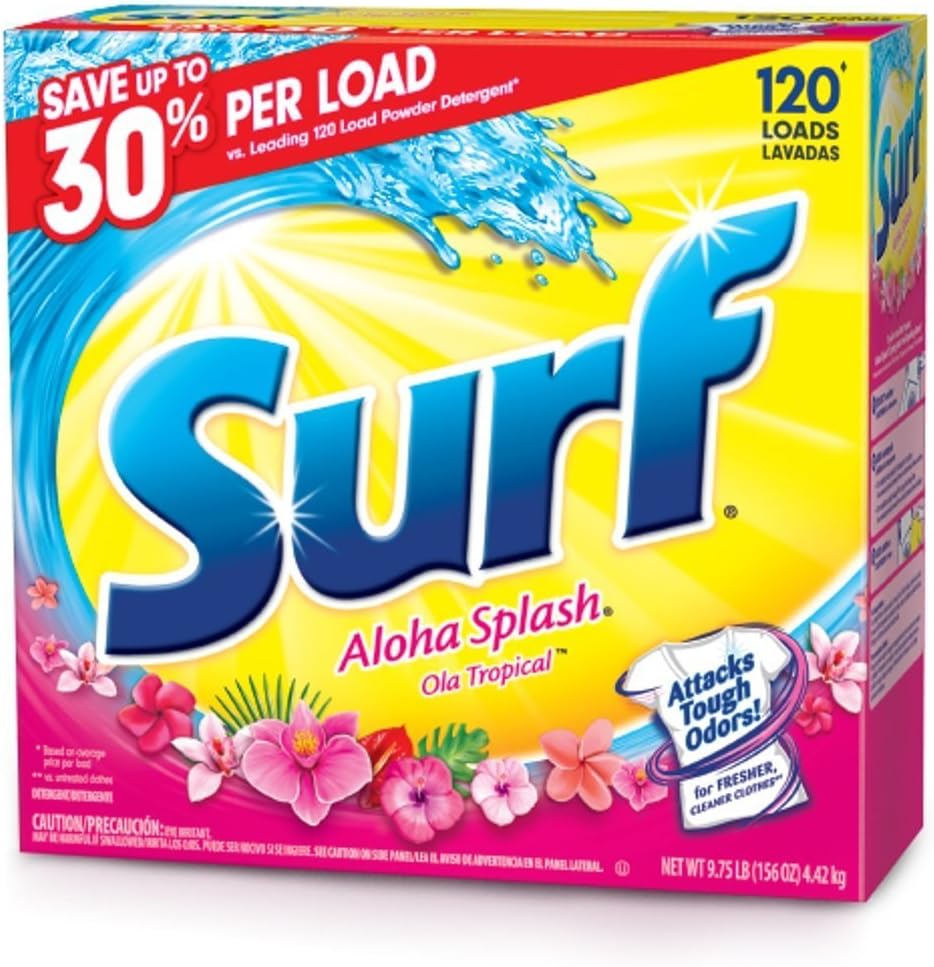 Surf Aloha Splash Laundry Detergent - 120 Loads