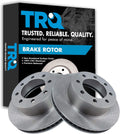 TRQ Front Brake Rotors Set Vented Compatible with 2006-2008 Dodge Ram