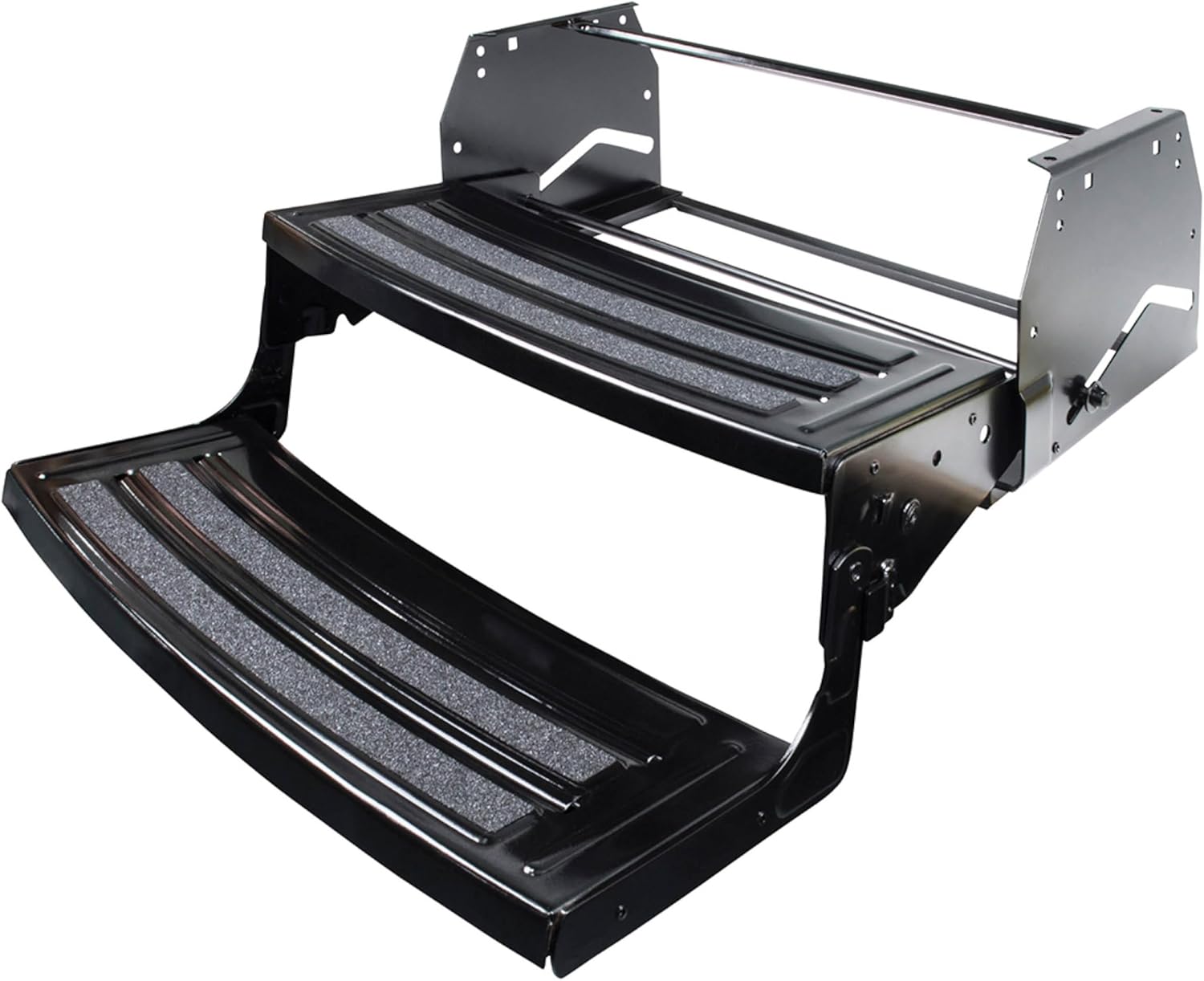 Lippert Radius 24in Double Manual RV Step Assembly for Safety