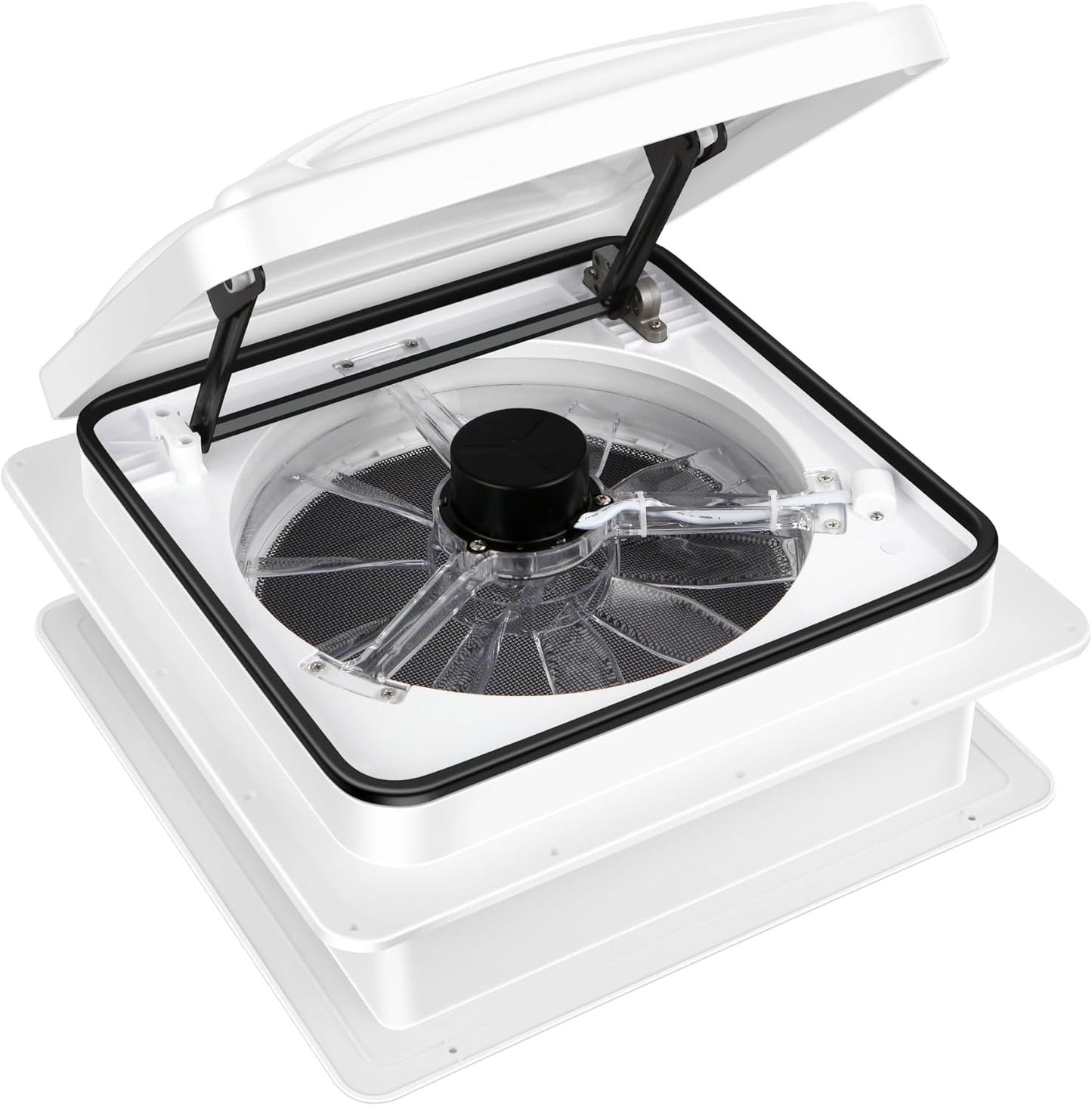 RV Roof Vent Fan 6-Speed-Reversible for Ultimate Comfort