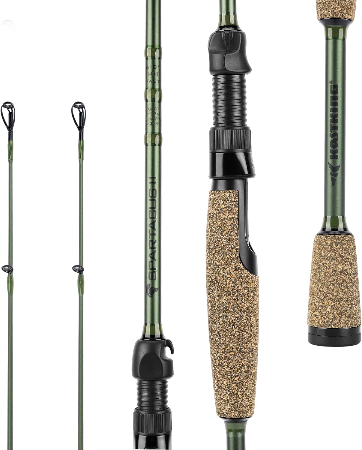 KastKing Spartacus II Fishing Rods - Enhanced Power & Precision