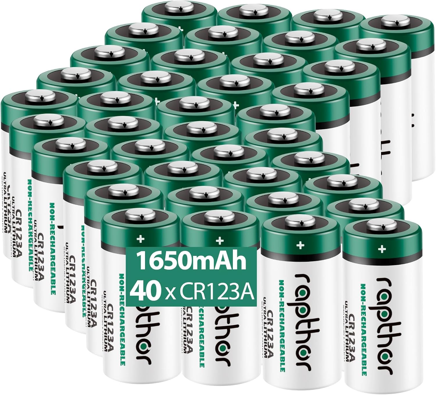 High Capacity CR123A 3V Lithium Batteries for Long Lasting Use
