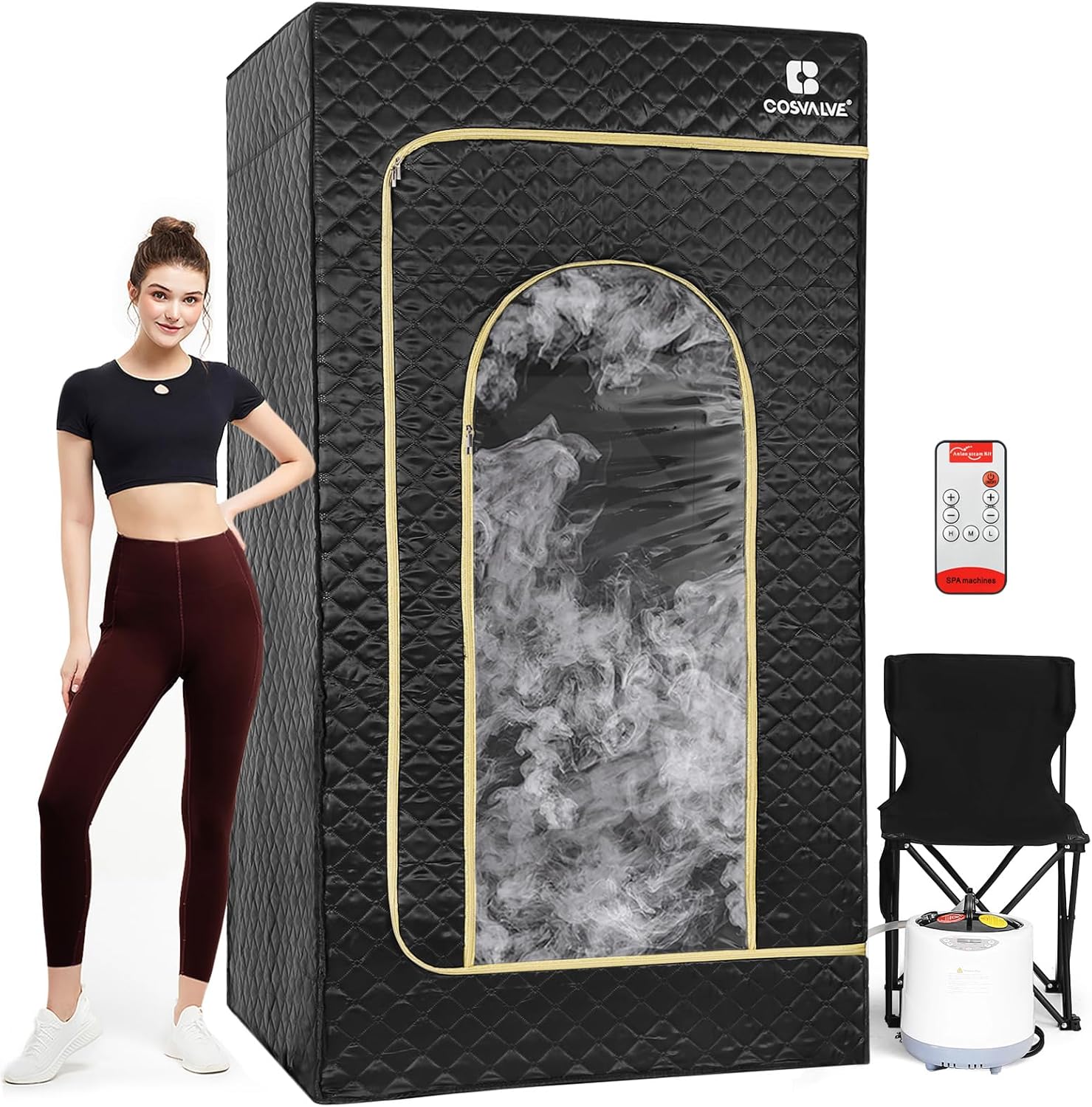 Luxury Home Sauna Experience - COSVALVE Portable Sauna