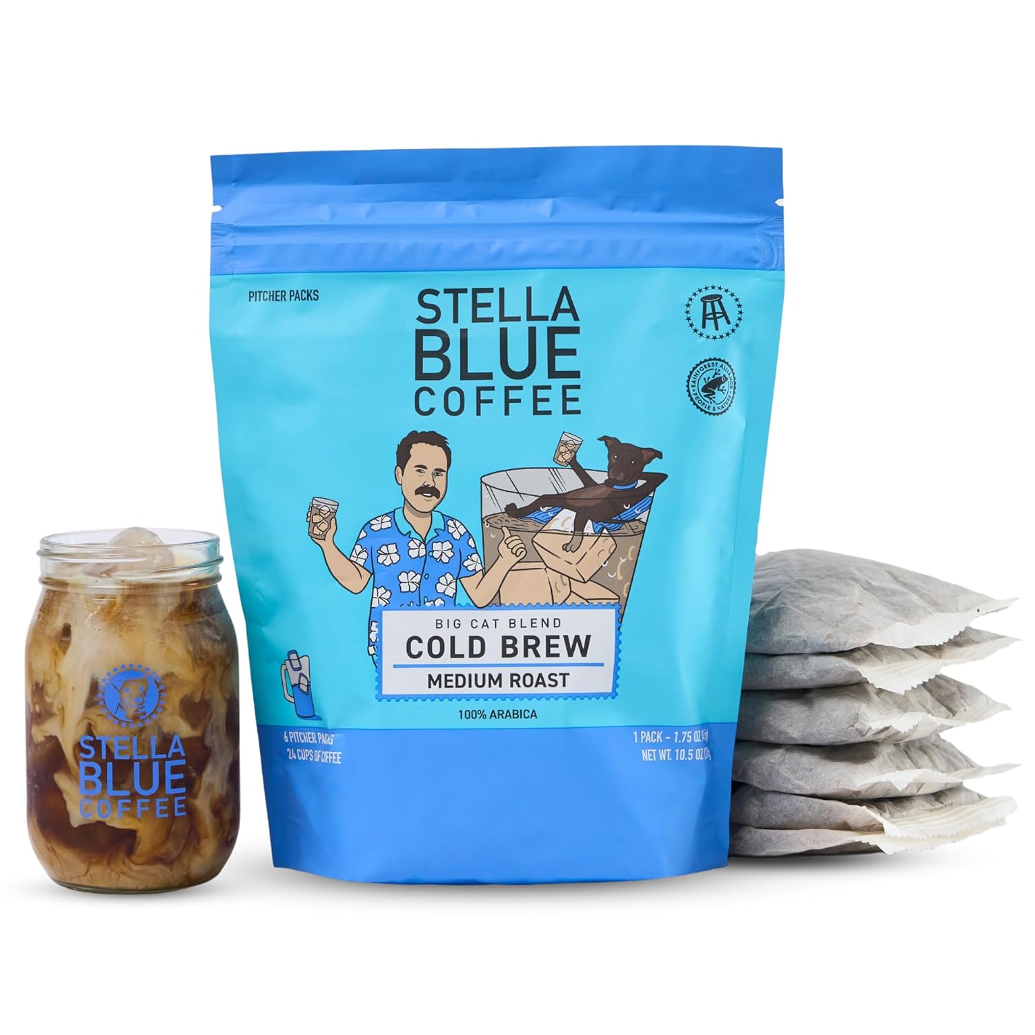 Stella Blue Cold Brew: Rich Medium Roast Bliss