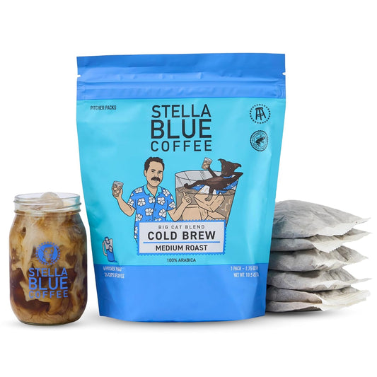 Stella Blue Cold Brew: Rich Medium Roast Bliss