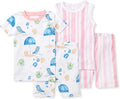 Burt's Bees Baby Girls' Pajama Set 2-Piece - Soft Organic Cotton