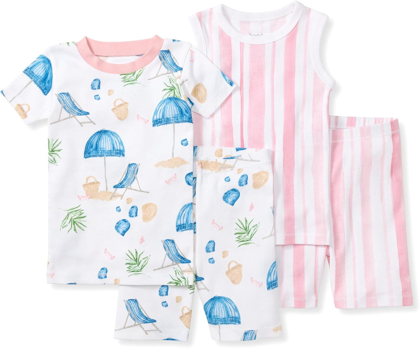 Burt's Bees Baby Girls' Pajamas Set in 100% Organic Cotton