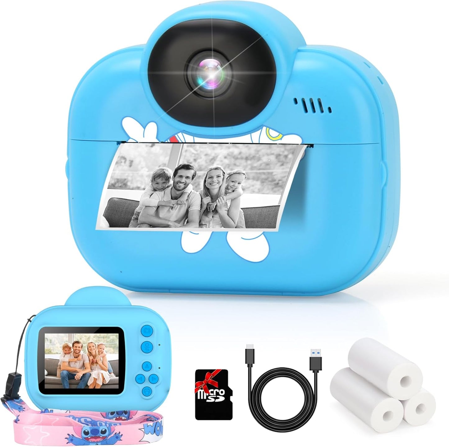 Trayoo Kids Instant Print Camera - Fun & Portable!