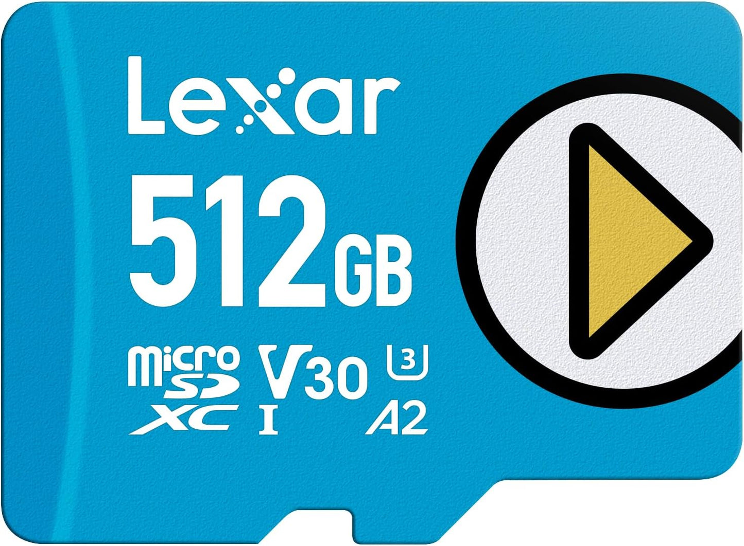 Lexar 512GB Play Blue Micro SD Card for Gaming Devices and More