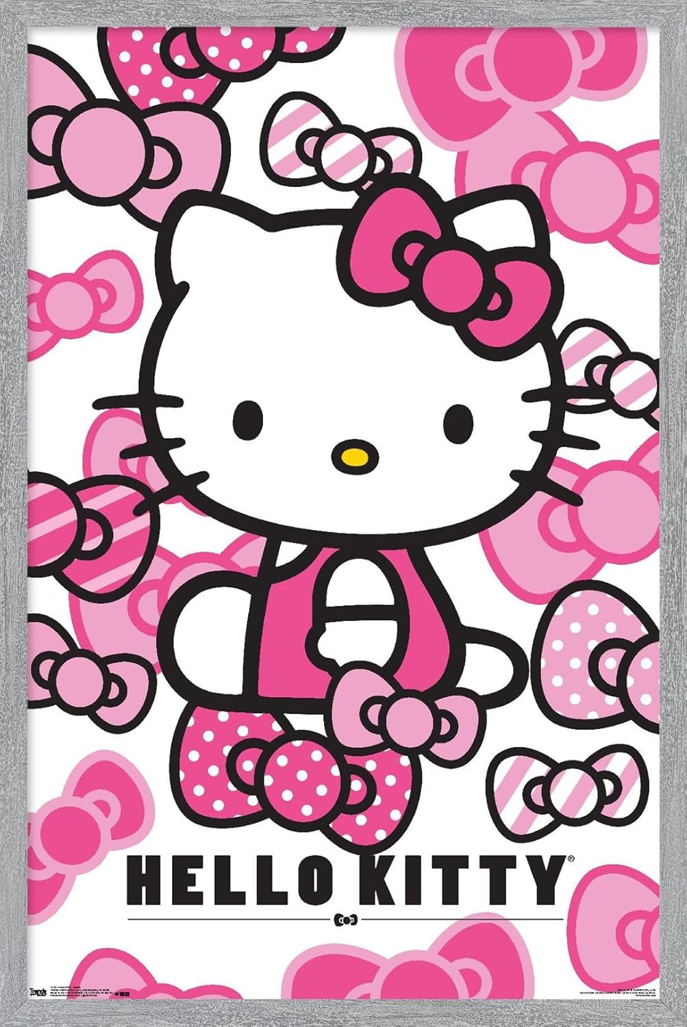 Hello Kitty 16 Core - Bows Wall Poster for Stylish Decor