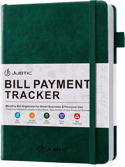 JUBTIC Bill Payment Tracker & Organizer - Budgeting Made Easy!