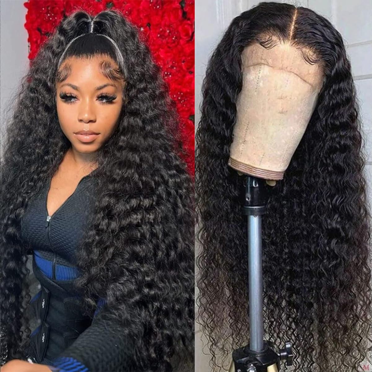 Deep Wave Lace Front Wigs Human Hair for Stunning Styles