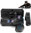 Motorcycle Helmet Headset with Remote Control - True Wireless Helmet