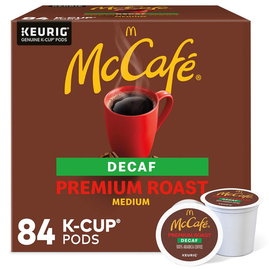 84-Count McCafe Decaf K-Cup Pods