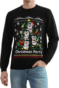 Ugly Christmas Sweater for Men Women Unisex - Funny Holiday Pullover