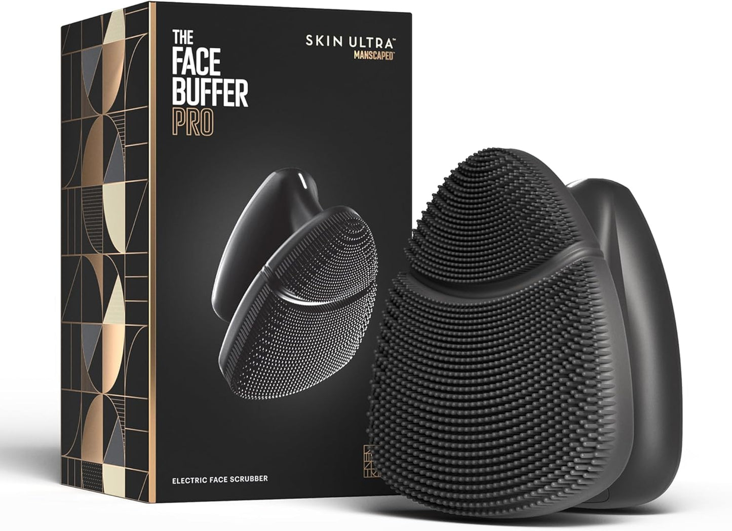 MANSCAPED The Face Buffer PRO - Electric Silicone Face Scrubber
