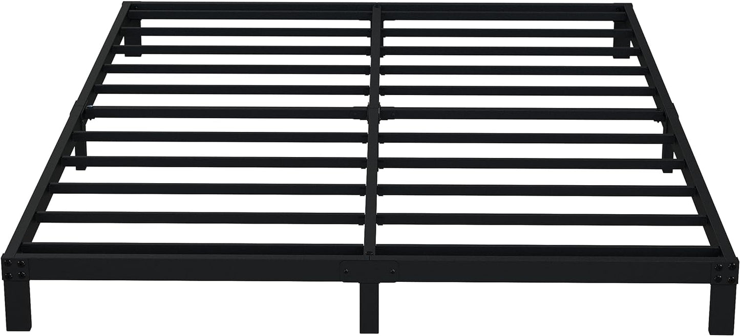 EMODA Queen Bed Frame with Heavy Duty Metal Platform Design
