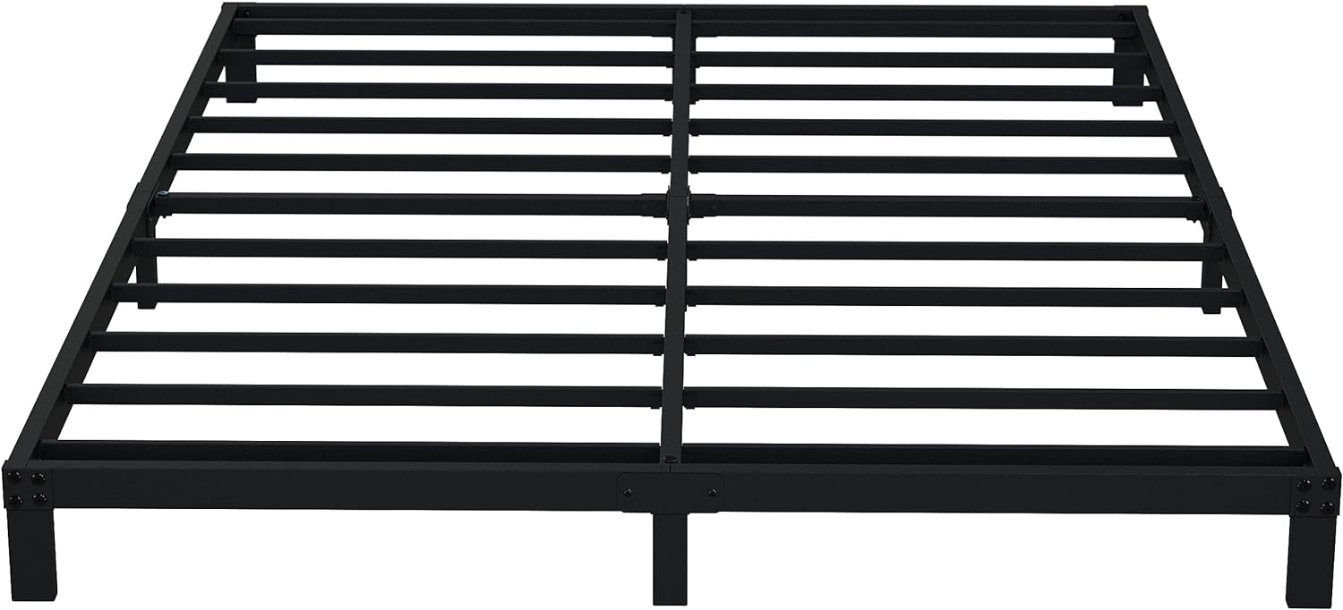 EMODA Queen Bed Frame with Heavy Duty Metal Platform Design
