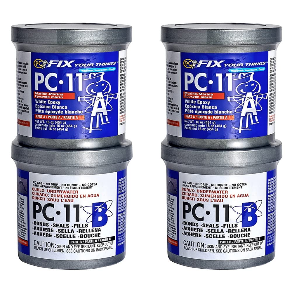 PC-11 Epoxy Adhesive Paste for Marine Applications, 2-Pack