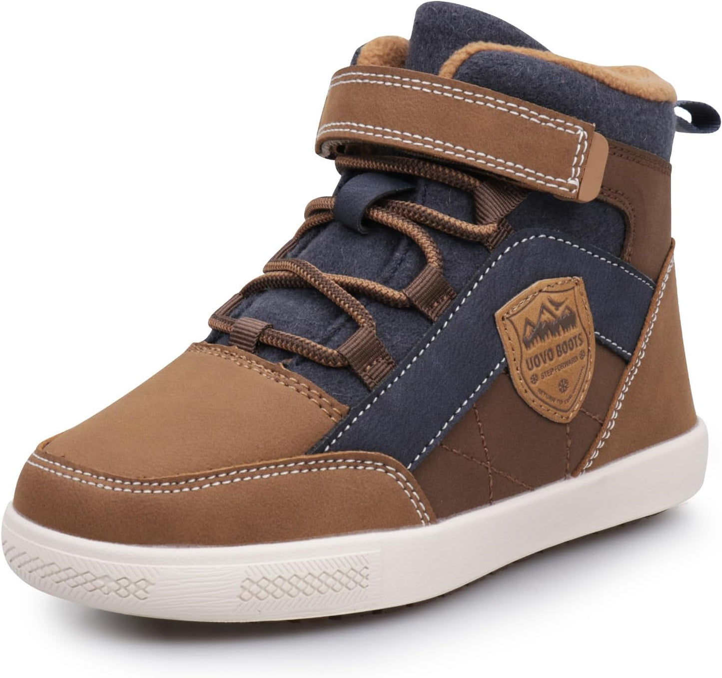 UOVO Boys Winter Boots: Waterproof, Non-Slip, Durable Design