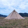 Spacious 8-Person Hot Tent with Stove Jack