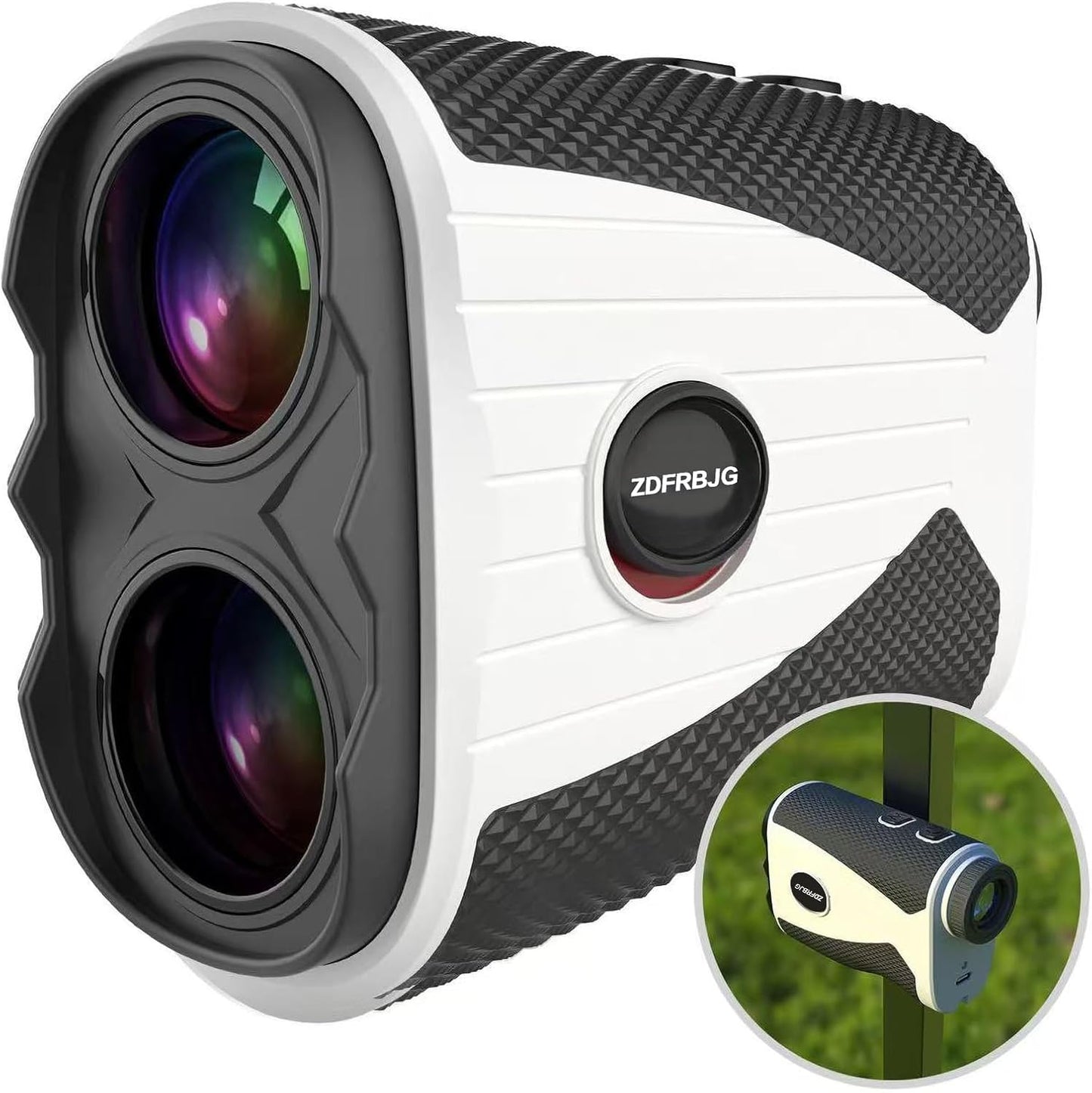 1200 Yards Golf Rangefinder: Flag Locking, Vibration, 7X Magnification