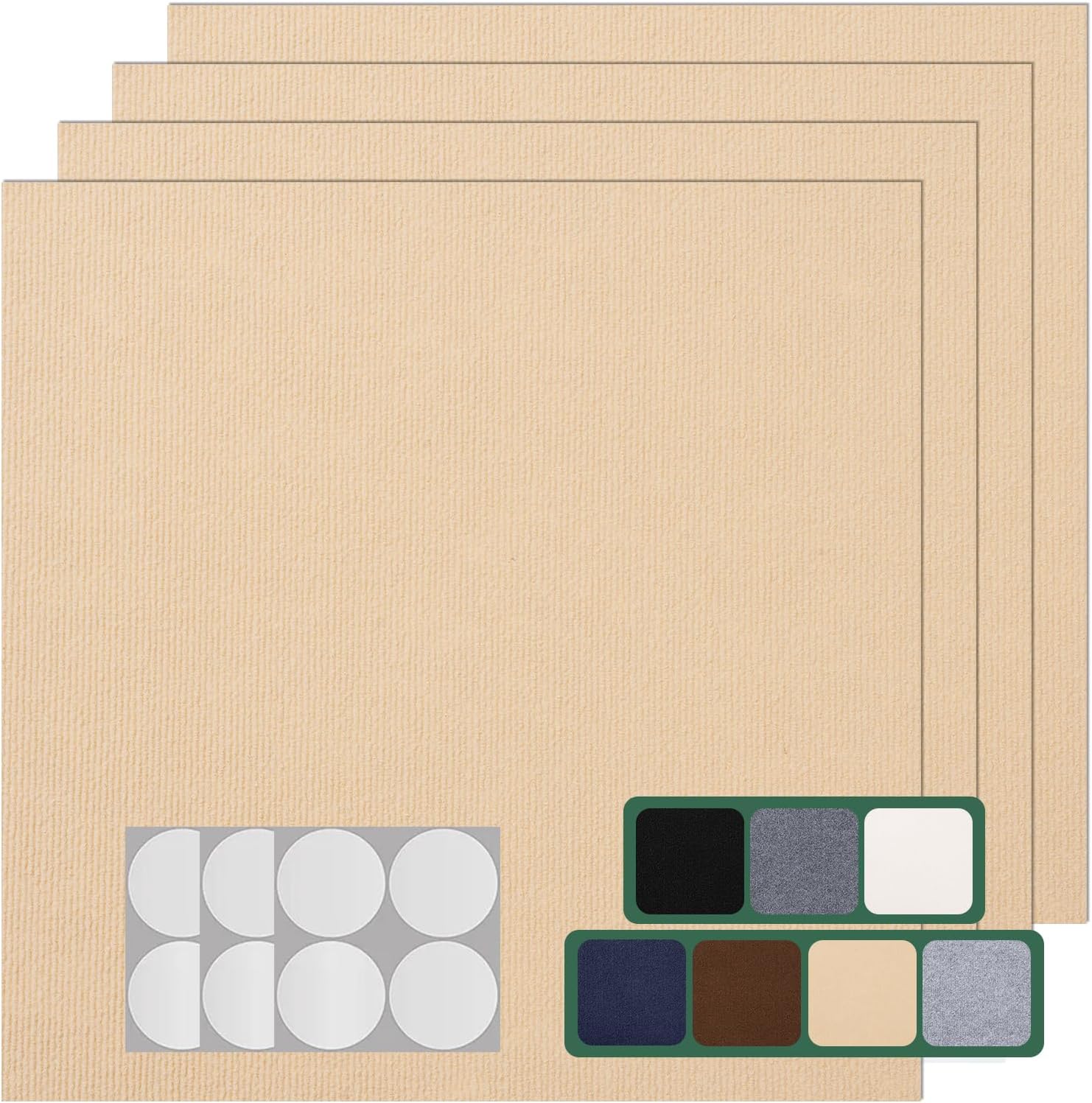 Self Adhesive Carpet Tiles 12 X 12 for Easy DIY Installation